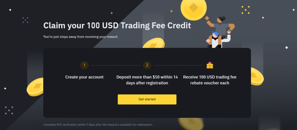 Binance referal link